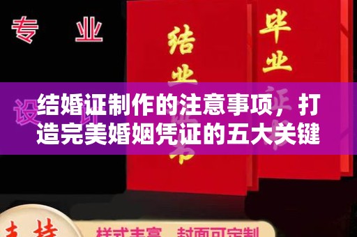 罗田结婚证制作的注意事项，打造完美婚姻凭证的五大关键点