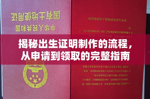 罗田揭秘出生证明制作的流程，从申请到领取的完整指南